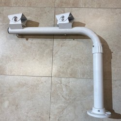 ستاند كامرة مراقبة متحرك من 60 سم الى 1.2 سم - L - ثنائي