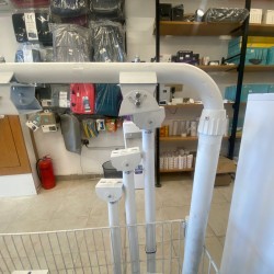 ستاند كامرة مراقبة متحرك من 1 متر الى 2 متر - L - ثنائي