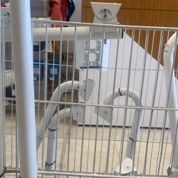 ستاند كامرة مراقبة 1 متر - عكس طول