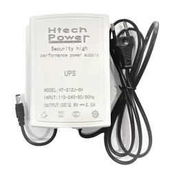 محولة كامرة مطرية 12V - 2A  مع شحن بطارية داخلها