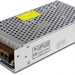 POWER SUPPLY 12V-10A ASWAR محولة لكاميرات المراقبة