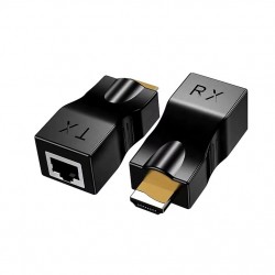 تحويلة HDMI الى LAN بدون تحكم - 60 متر