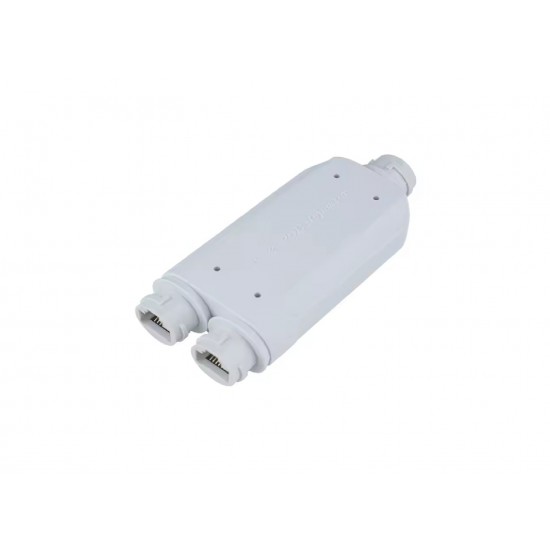 POE HUB 2 PORT  تحويلة لربط كامرتين IP  بكيبل واحد ( مطري خارجي )