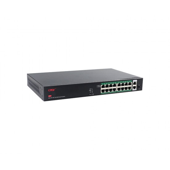 HUB POE ONV-3016PFD ( 16 PORT - 1 SFP -  ALL GIGA )