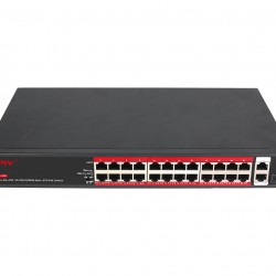 HUB POE ONV-3024PFD ( 24 PORT - 1 SFP -  ALL GIGA )