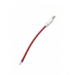 فيش كهرباء كامرة اصلي - واير  BNC POWER -  فحل -  ابيض درجة اولى