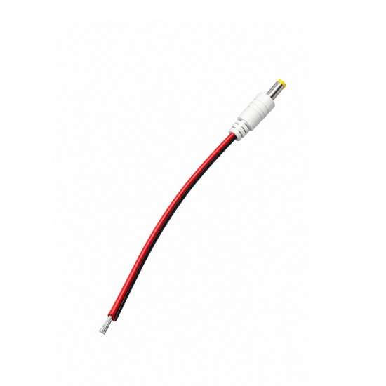 فيش كهرباء كامرة اصلي - واير  BNC POWER -  فحل -  ابيض درجة اولى