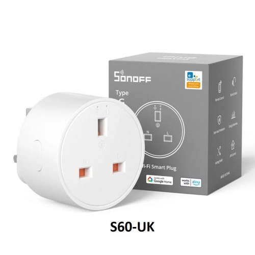 تقسيم سمارت مع مراقبة حمل SONOFF - S60TPG