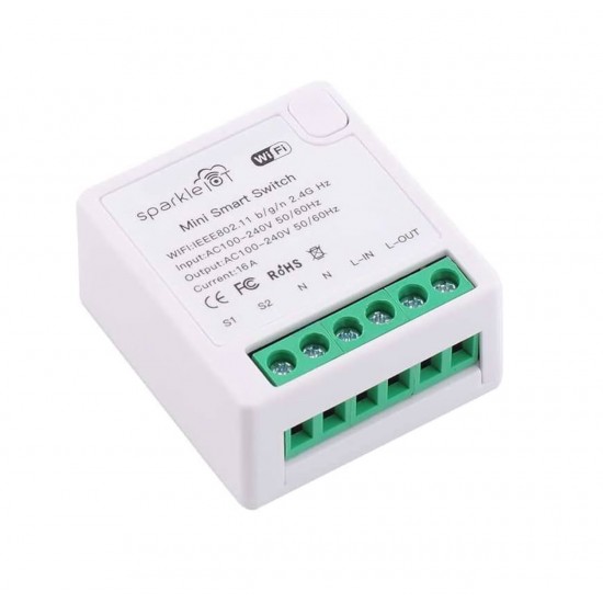 جوك مني وايفاي سونوف MINI WIFI SMART SWITCH  - EWELINK - 16A