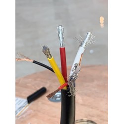 كيبل كاميرة مراقبة  4 كور - 1 متر