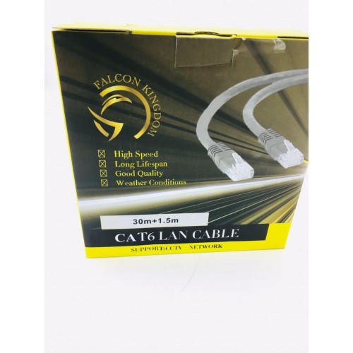 CABLE FALCON CAT6 30M كيبل ايثرنت