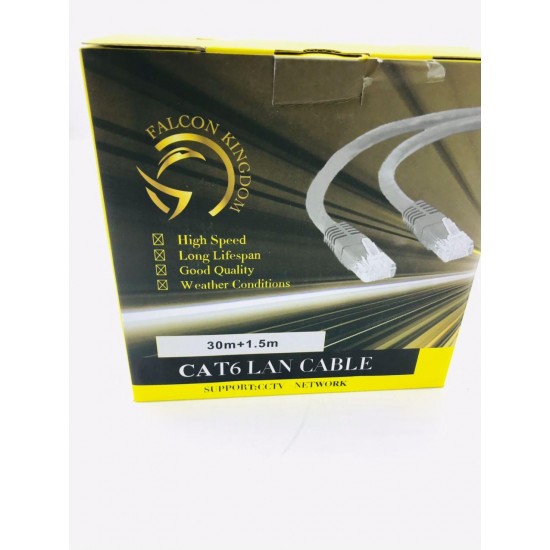 CABLE FALCON CAT6 30M كيبل ايثرنت