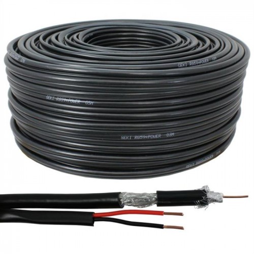 CABLE CAMERA 100M FLACON كيبل كاميرة مراقبة