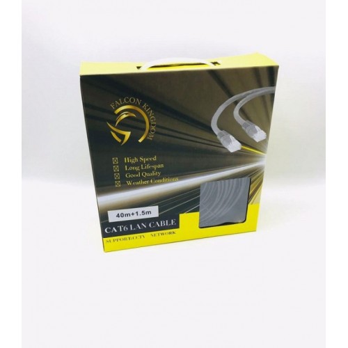 CABLE FALCON CAT6 40M كيبل ايثرنت