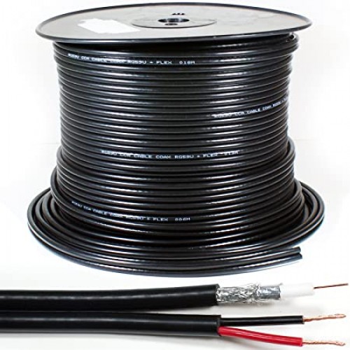 CABLE CAMERA 250M CARBON RG59 نحاس خبط  كيبل كاميرة مراقبة