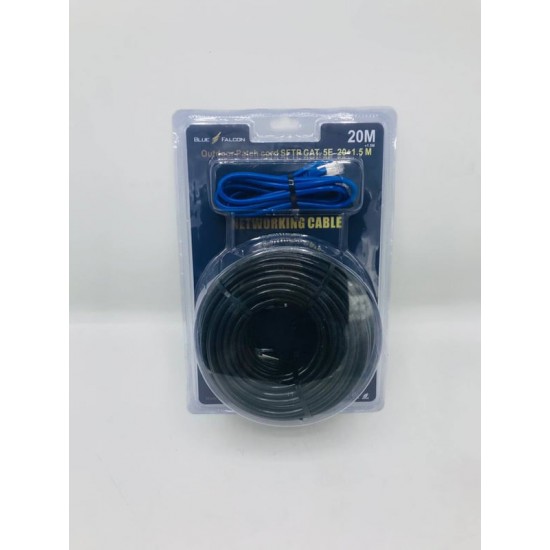 CABLE GOLD FALCON CAT6 - 20M كيبل انترنت