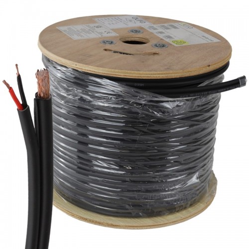 CABLE CAMERA 100M CARBON RG59 نحاس خبط
