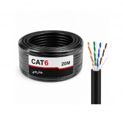 CABLE TSTAR CAT6 20M - خارجي
