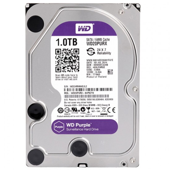 هارد كاميرات مراقبة  1TB WD