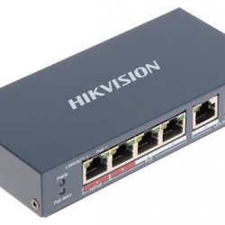 HIKVISION - POE HUB - DS-3E0106HP-E ( 4 PORT - 10/100 - 60W )